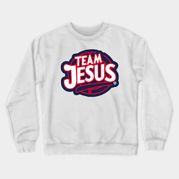 Team Jesus - New York Baseball Colors Crewneck Sweatshirt by Reformed Fire